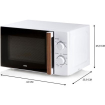 Four micro-ondes DOMO DO2720 - 20L - 700W - Minuterie 35mn - Fonction