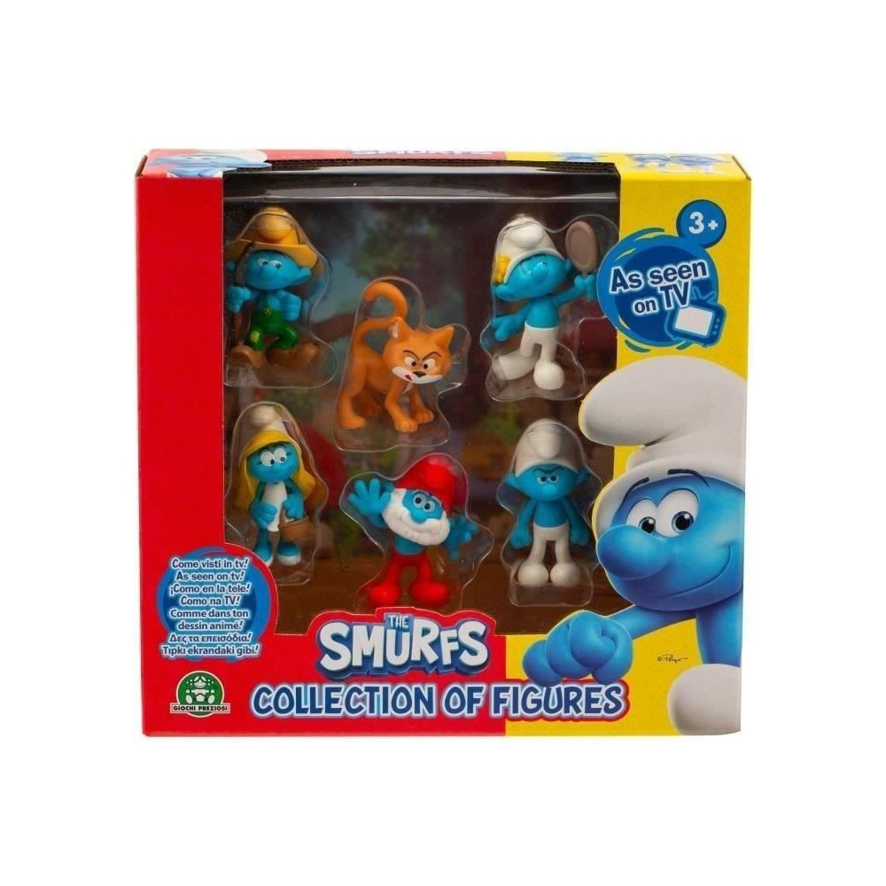 Figurines - GIOCHI PREZIOSI - Les Schtroumpfs - Coffret 6 figurines 5