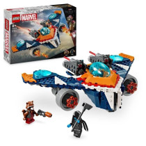 LEGO 76278 Marvel Le Vaisseau Spatial de Rocket contre Ronan, Jouet su