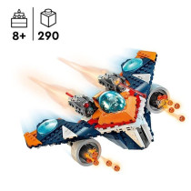 LEGO 76278 Marvel Le Vaisseau Spatial de Rocket contre Ronan, Jouet su