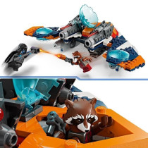 LEGO 76278 Marvel Le Vaisseau Spatial de Rocket contre Ronan, Jouet su