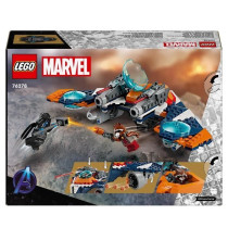 LEGO 76278 Marvel Le Vaisseau Spatial de Rocket contre Ronan, Jouet su