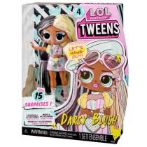 L.O.L. Surprise Tweens S4 Doll - Poupée Darcy Blush 17 cm - Accesoire