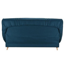 COMFORT BULTEX Clic clac 3 places - Tissu Bleu - Made in France - L 19