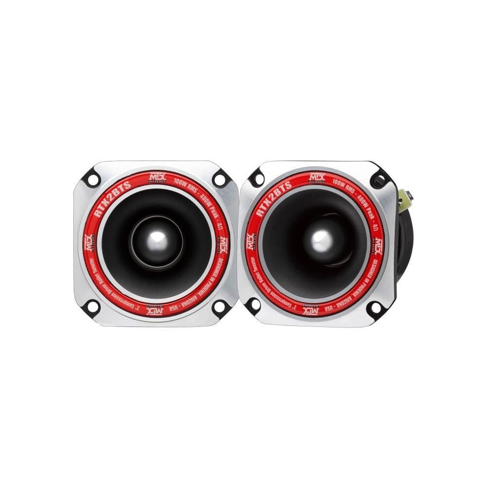 MTX AUDIO - MTX tweeter a haute efficacité RTX2BTs - Ø8cm - Bobine 2