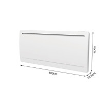 Radiateur électrique fixe a inertie seche céramique 2000W OCEANIC Ru
