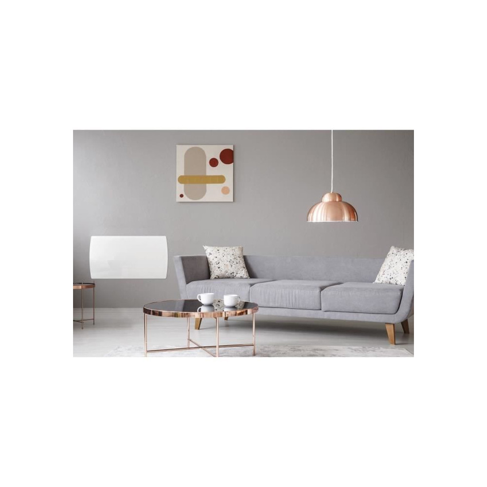 Radiateur électrique fixe a inertie seche céramique 1500W OCEANIC Ru