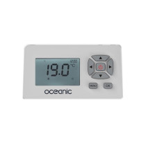 Radiateur électrique fixe a inertie seche céramique 1500W OCEANIC Ru