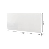 Radiateur électrique fixe a inertie seche céramique 2000W OCEANIC Ru