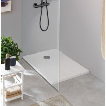 Receveur de douche en résine - Rectangulaire - 120x90x3,5 cm - OCEANI