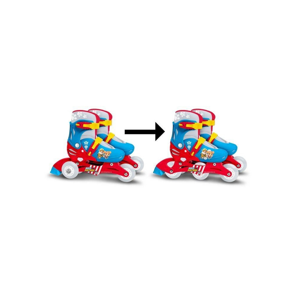 Patins en Ligne two in one - PAW PATROL - PAT PATROUILLE - 3 Roues - T