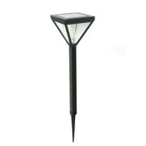 Lanterne solaire inox verre perlé 25 lumens blanc chaud - GALIX