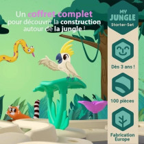 Gravitrax Junior - Starter Set My Jungle 97 pieces - Circuit de billes