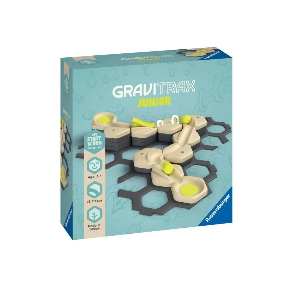 GraviTrax JUNIOR Set d'extension Start and Run - Circuits de billes -