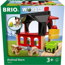 BRIO World - 36012 - Grange des animaux - Accessoire pour circuit de t