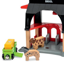 BRIO World - 36012 - Grange des animaux - Accessoire pour circuit de t