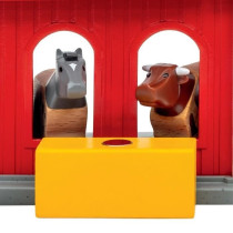 BRIO World - 36012 - Grange des animaux - Accessoire pour circuit de t