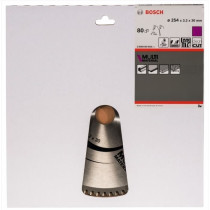 Lame de scie circulaire BOSCH 254 x 30 x 3,2 mm (80 dents) - Multimat