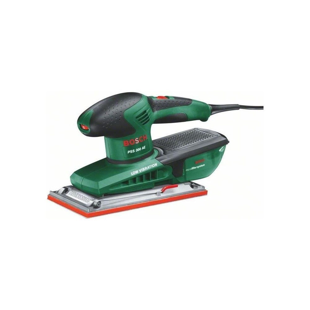 Ponceuse vibrante - BOSCH - PSS 300 AE Microfiltre - Filaire - 250W -
