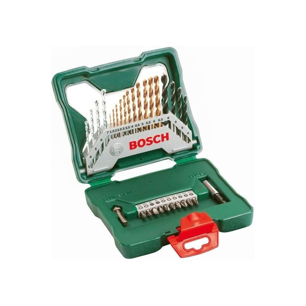 Coffret d'accessoires pour le perçage et le vissage X-Line (30 pcs) -