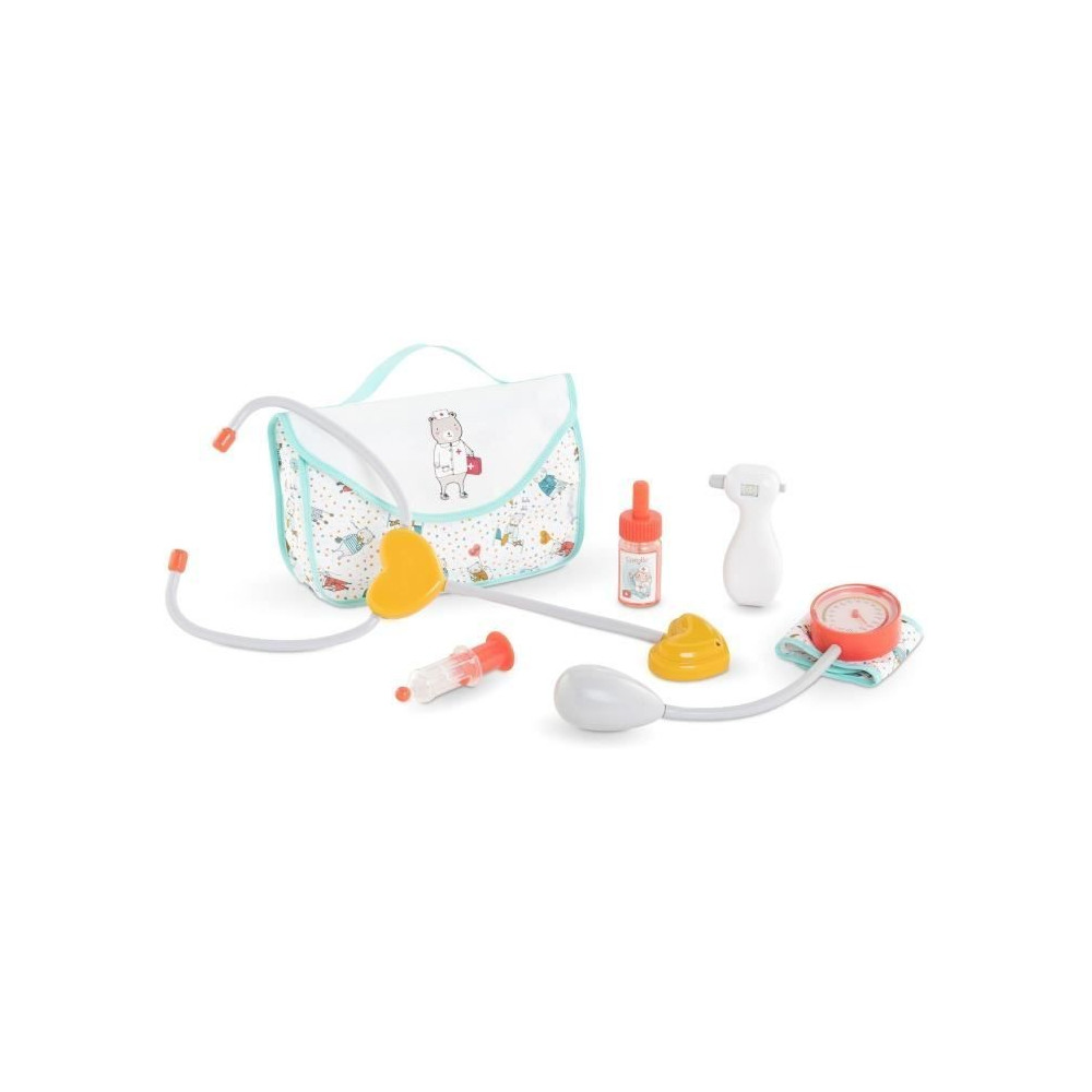 Coffret Docteur COROLLE - Accessoires pour poupon 30, 36 et 42 cm - de