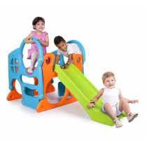 Station de jeux - FEBER - Aire de jeux avec toboggan en plastique anti