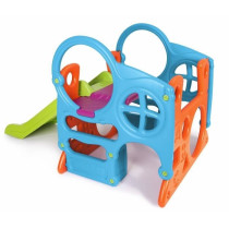 Station de jeux - FEBER - Aire de jeux avec toboggan en plastique anti