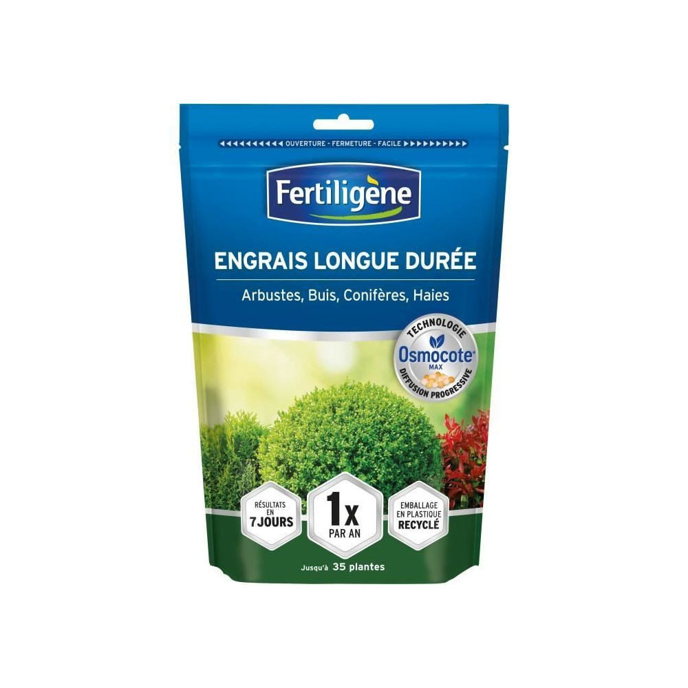FERTILIGeNE - Engrais Longue durée Osmocote max Arbustes, Buis, Conif