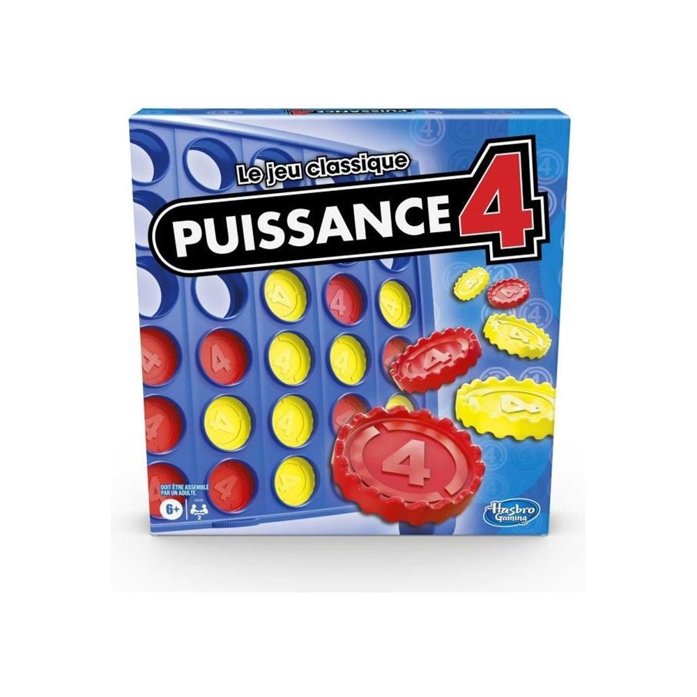 Puissance 4, Le jeu classique, Jeu de société de stratégie, 2 joueu