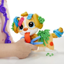 Play-Doh Le cabinet vétérinaire avec chien, avec 5 pots de pâte a m