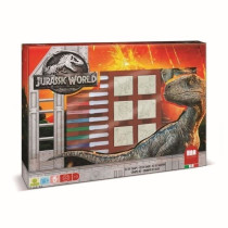 Coffret de tampons - MULTIPRINT - 4975 - Jurassic World - 7 tampons bo