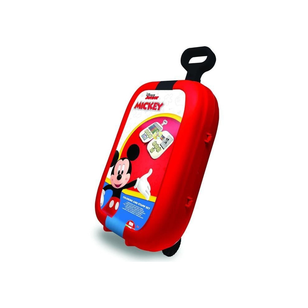Trolley - MULTIPRINT - 64945 - 7 tampons Mickey, 5 crayons, 18 feutres