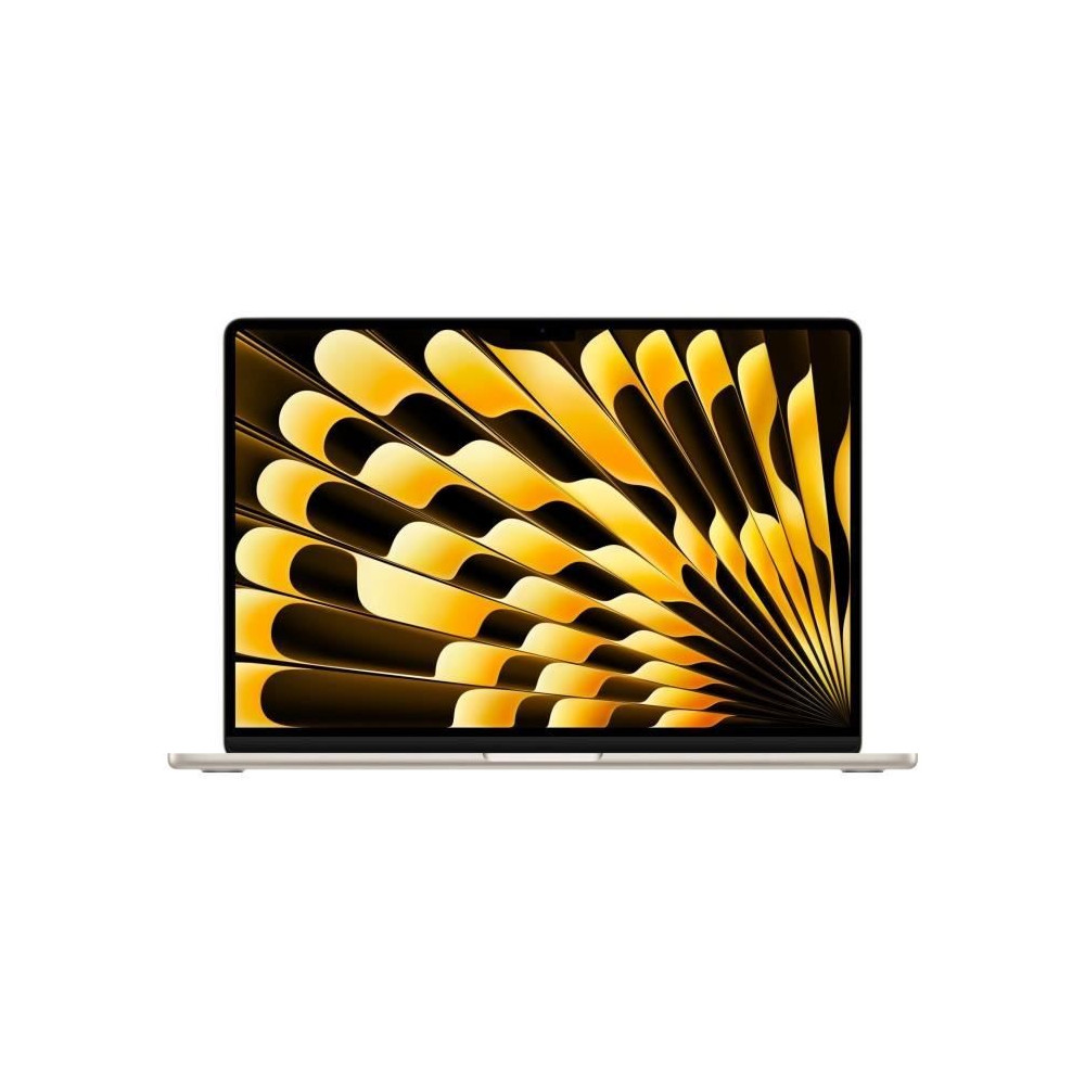 Apple - 15 MacBook Air M3 (2024) - RAM 16Go - Stockage 512Go - Lumiere