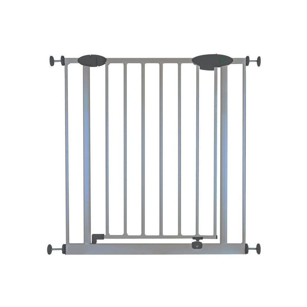 Barriere de sécurité Enfant SOFIA - 73 a 81 cm - Portillon - Gris Al