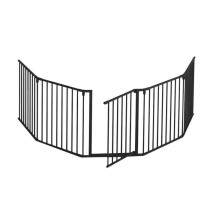 NORDLINGERPRO Barriere Pare feu pliable avec portillon – protection