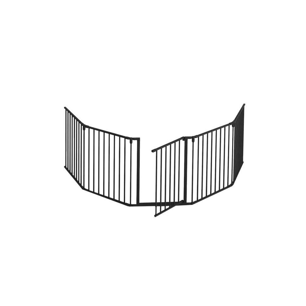 NORDLINGERPRO Barriere Pare feu pliable avec portillon – protection