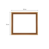 Encadrement Mouluré - NORDLINGER PRO - 50 x 60 cm - 42 x 14 mm - FSC