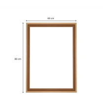 Encadrement Mouluré - NORDLINGER PRO - 80 x 60 cm - 42 x 14 mm - FSC