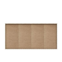 Buffet bas PILVI - 4 portes et 2 tiroirs - Blanc mat - L 162,3 x P 34,