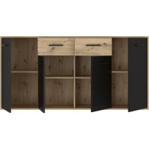 Buffet PILVI - Style contemporain - Particules mélaminé - Décor Che