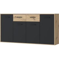 Buffet PILVI - Style contemporain - Particules mélaminé - Décor Che