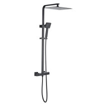 Colonne de douche OCEANIC - Mitigeur thermostatique - Pomme haute carr