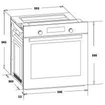 Four encastrable nettoyage catalyse - chaleur brassée OCEANIC F60IX I