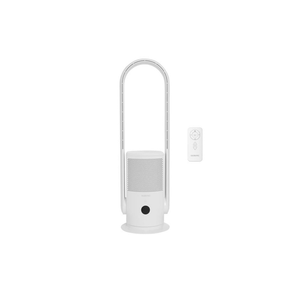 OCEANIC Ventilateur Purificateur d'Air avec filtre - Sans pale - Oscil