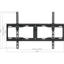ONE FOR ALL WM4621 Support mural inclinable pour écran de 81 a 229 cm