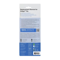 ONE FOR ALL URC4913 - Télécommande de remplacement pour TV Philips