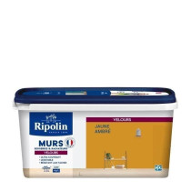 RIPOLIN Peinture Couleur Velours pour Murs, Boiseries Radiateurs - Jau