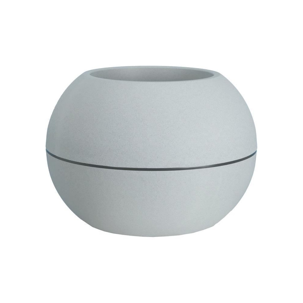 RIVIERA - pot de fleurs Boule - D40 - stone RIVIERA - pot de fleurs Boule - D40 - stone