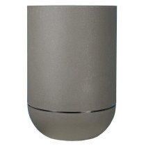 RIVIERA - pot de fleurs Tulipe - granit D40 - gris