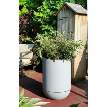 RIVIERA - pot de fleurs Tulipe - granit D40 - stone